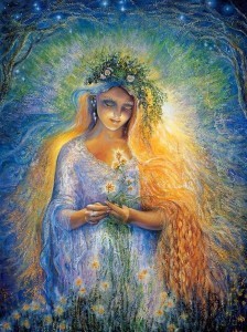 Лада Мать большинства богов. Богиня красоты, любви и бракосочетания.